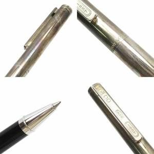 Tiffany Ballpoint Pen Silver Black